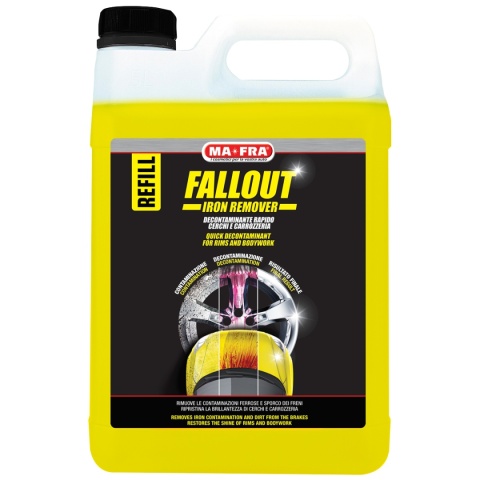 Deironizer do felg i lakieru z efektem krwawej felgi FALLOUT IRON REMOVER 4500 ml