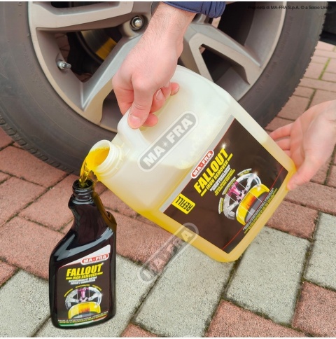 Deironizer do felg i lakieru z efektem krwawej felgi FALLOUT IRON REMOVER 4500 ml