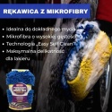 Dwustronna rękawica z mikrofibry do mycia samochodu GUANTO DOUBLE FACE Mafra