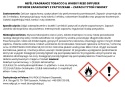 Dyfuzor zapachowy z patyczkami NEFÉL FRAGRANCE TOBACCO & WHISKY REED DIFFUSER 480ml Interchem Italia