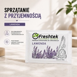 Granulki zapachowe do odkurzaczy workowych 3,2 g - Lawenda - Freshtek