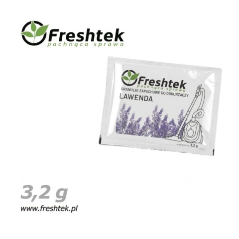 Granulki zapachowe do odkurzaczy workowych 3,2 g - Lawenda - Freshtek