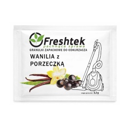 Granulki zapachowe do odkurzaczy workowych 3,2 g - Wanilia z porzeczką - Freshtek