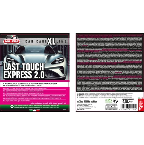 Nabłyszczający wosk w płynie LAST TOUCH EXPRESS 4,5 l