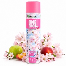 Neutralizator zapachów Freshtek ONE SHOT Kwitnący Sad 600ml