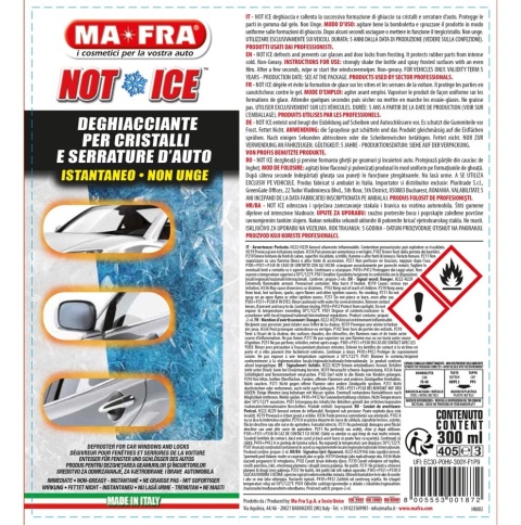 Odmrażacz do szyb i zamków w spay'u NOT ICE 300 ml