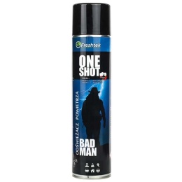 Odświeżacz powietrza Freshtek ONE SHOT Bad Man Premium Line 600ml