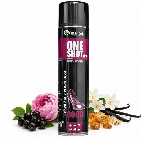 Odświeżacz powietrza Freshtek ONE SHOT Good 600ml