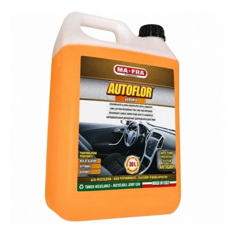 Odświeżacz w koncentracie do samochodów i pomieszczeń o zapachu cytrusów AUTOFLOR AGRUMIX 5 l