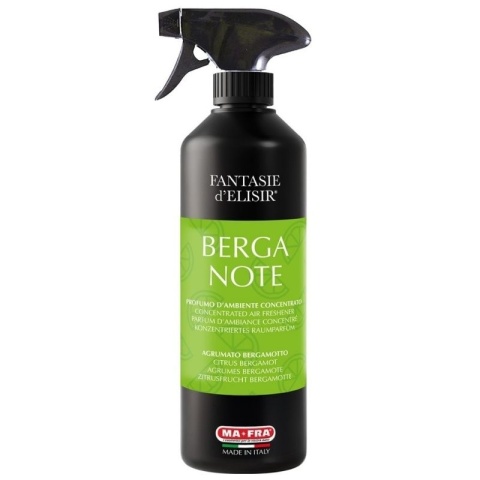 Odświeżacz w sprayu do auta i pomieszczeń FANTASIE D'ELISIR BERGA NOTE 500ml Mafra
