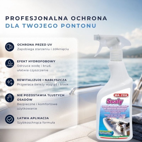 Preparat do konserwacji i zabezpieczenia pontonów SEALY 500 ml