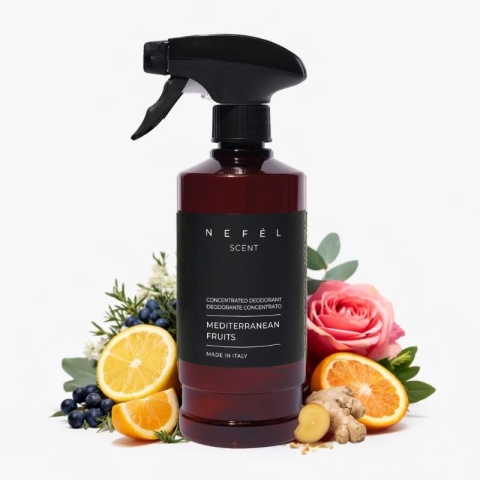 Skoncentrowany odświeżacz powietrza NEFÉL SCENT MEDITERRANEAN FRUITS 480ml Interchem Italia