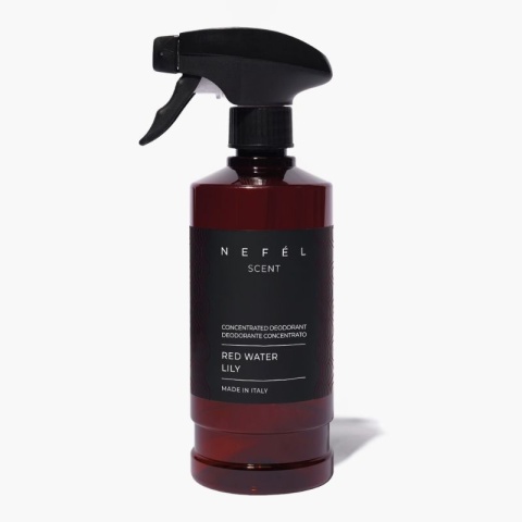 Skoncentrowany odświeżacz powietrza NEFÉL SCENT RED WATER LILY 480ml Interchem Italia