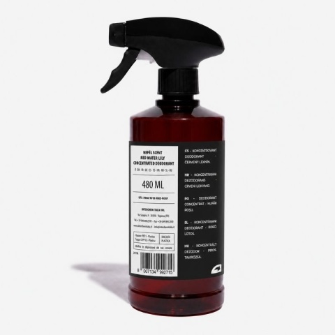 Skoncentrowany odświeżacz powietrza NEFÉL SCENT RED WATER LILY 480ml Interchem Italia
