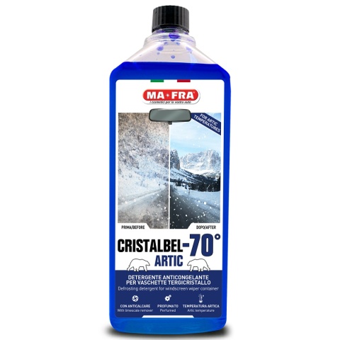 Skoncentrowany płyn do spryskiwaczy przeciw zamarzaniu CRISTALBEL ARCTIC -70°C 1000 ml