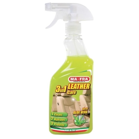 Środek do czyszczenia i pielęgnacji skórzanej tapicerki 3w1 LEATHER CARE 500ml Mafra