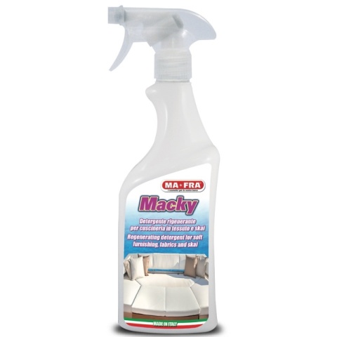 Środek do czyszczenia wyposażenia miękkiego, tapicerek z tkaniny i skaju MACKY 750 ml