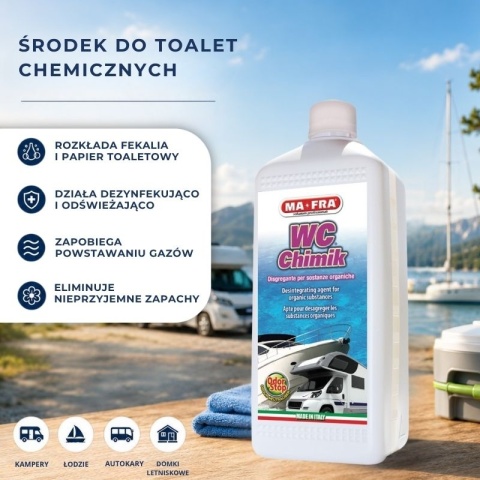 Środek do toalet turystycznych WC CHIMIK 1 l